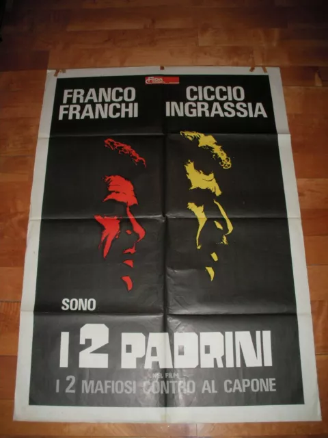 Manifesto 2F 2 Mafiosi Contro Al Capone Franco Franchi Ciccio Ingrassia M. Orfei