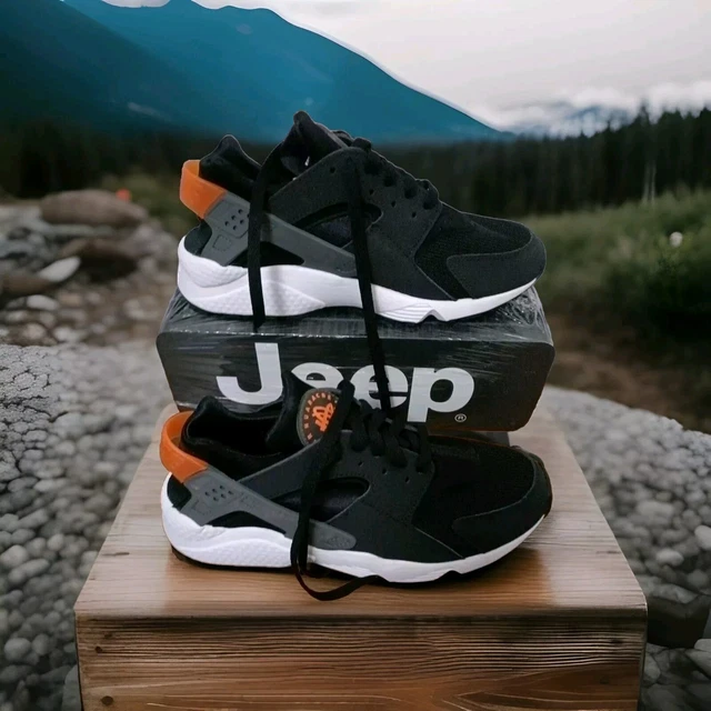 NIKE AIR HUARACHE Nere Antracite UK 7 Tg. 41 Nuove ORIGINALI EUR 65 00 PicClick IT