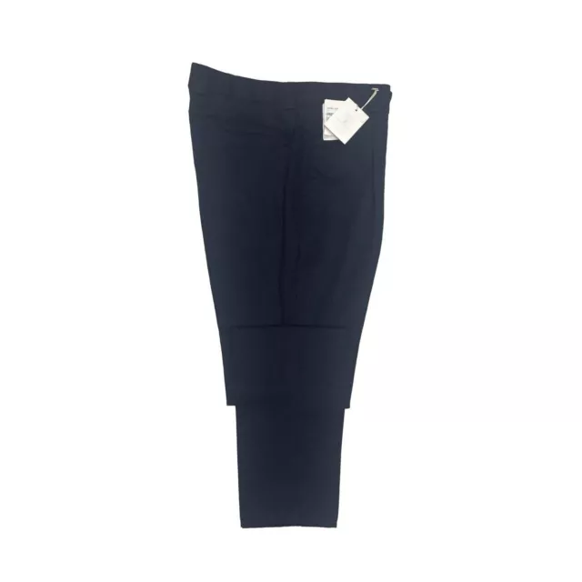 Brunello Cucinelli Men's Pants Size 32 48 Blue Linen & Cotton Leisure Fit $1,095