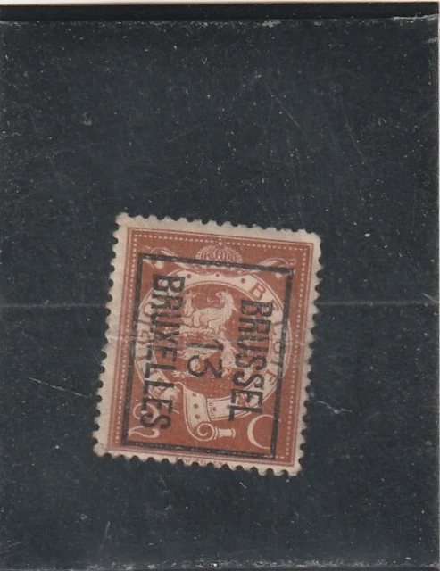 L5864 BELGIQUE TIMBRE N° Y&T 109 de 1912-13 "  " Oblitéré