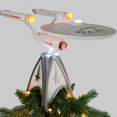 2020 Hallmark Star Trek USS Enterprise Tree Topper BRAND NEW SOLD OUT