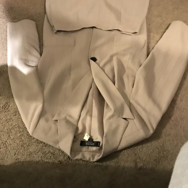 Jasper Women's Pants Suit Size 14  Gray Or Tan