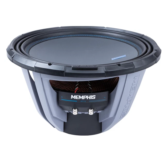 Memphis Audio M71512 1Ω or 2Ω Selectable Impedance Subwoofer