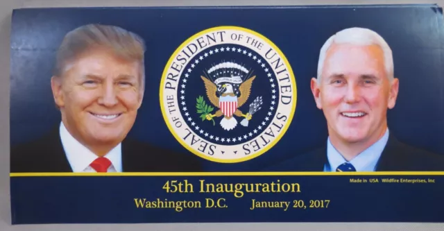 Wholesale Lot Of 10 Trump Pence 45Th 45 Inauguration President Seal Stickers Usa
