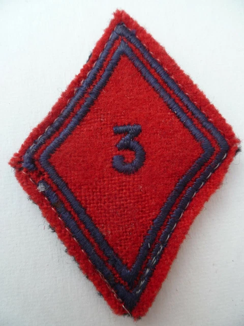 Losange tissu 1945 Patch 526° RT Régiment du Train cadre