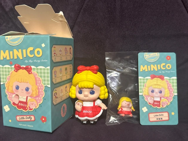 Minico Pand POP MART X MINICO My Toy Party Series little dolly Mini Figure Designer ...