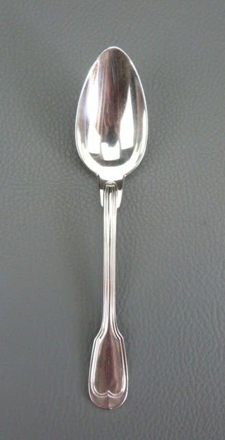 CUILLERE A CAFE EN METAL ARGENTE CHRISTOFLE BOREAL ART DECO