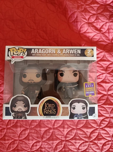 Funko Pop! Aragorn & Arwen 2 Pack - Édition Exclusive 2017 - Le Seigneur Des Anneaux