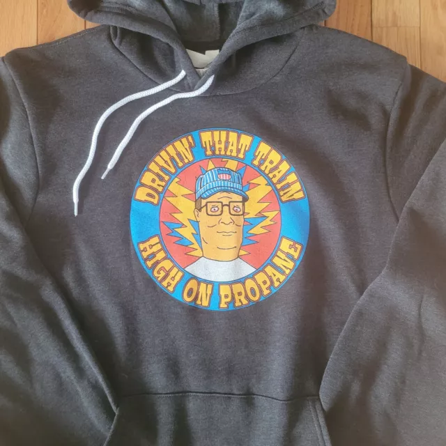 Hank Hill High on Propane hoodie - King of the Hill Grateful Dead Casey Jones