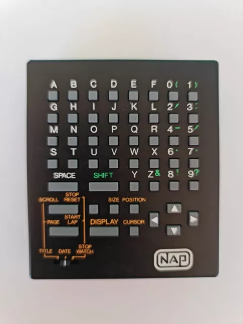 NAP Electronics Titling Module Model V80049BK01 UNTESTED