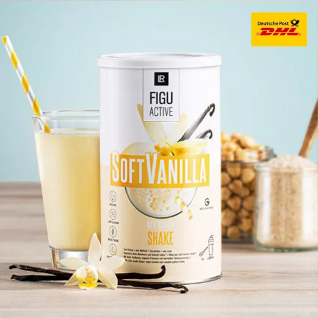LR FIGUACTIVE Soft Vanilla Shake 496g nuovo + IMBALLO ORIGINALE