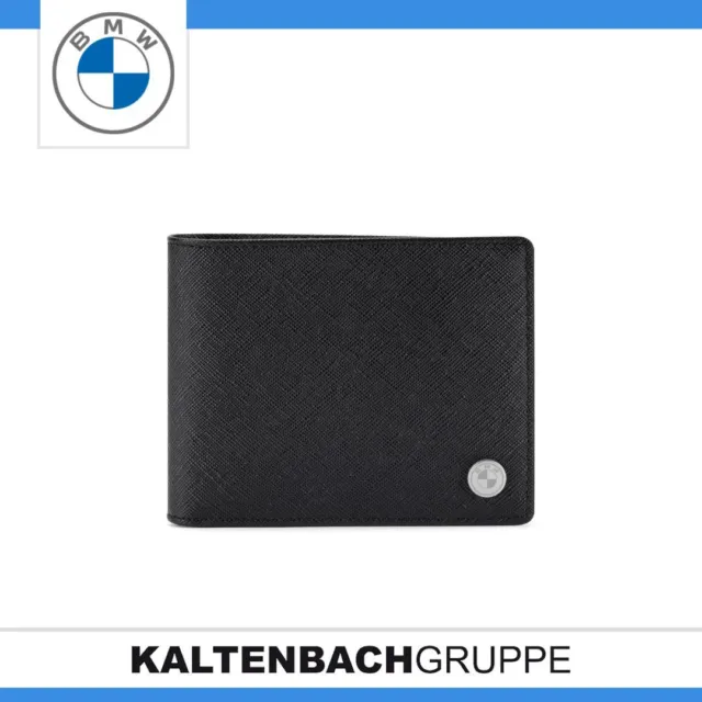 ORIGINAL BMW Geldbörse Wallet schwarz mit Münzfach - 80212864419