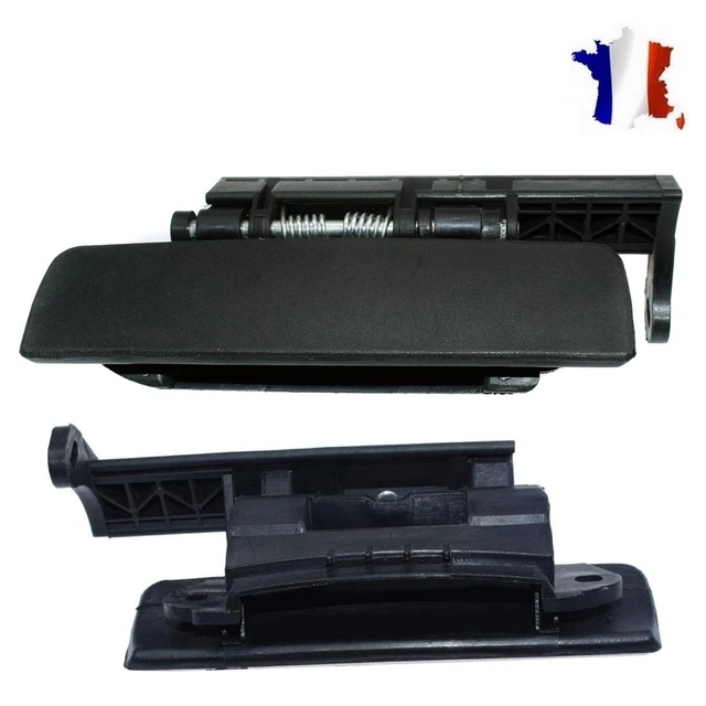 Poignée De Porte Conducteur Gauche Pour Peugeot 306 (1993-2002) - Noire, Modèle 9101P1