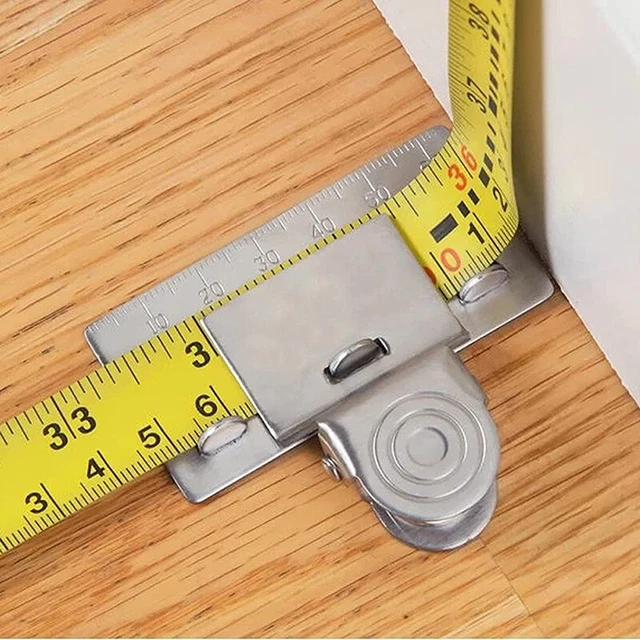 Clip nastro di misurazione localizzatore acciaio inox misurazione lavorazione del legno clip di localizzazione precisa*/t