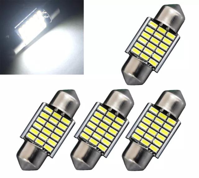 SMD LED SOFFITTE Lampe 31mm weiß Schminkspiegel Sonnenblende 12V Auto EUR  3,99 - PicClick DE