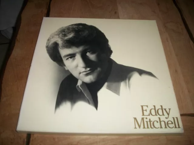 coffret 3 vinyles 33 tours + promo 45 tours + livret, Eddy Mitchell