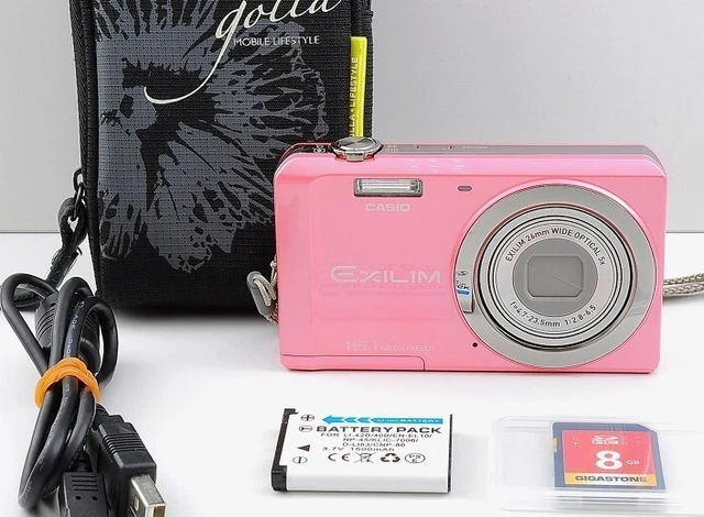 ⏯️[NEAR MINT] CASIO EXILIM EX-ZS6 Pink 16.1MP Compact