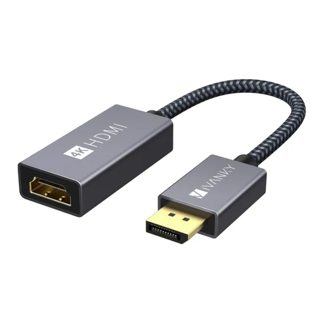 DisplayPort 1.4 (Male) To HDMI 2.0A (Female) Active Adapter (030-1314-000)