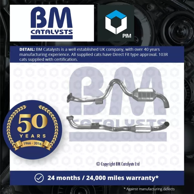 Non Type Approved Catalytic Converter + Fitting Kit BM90992K BM Catalysts New