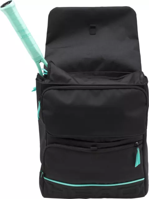 Rucksack-Tennistasche HEAD Coco Backpack Boom BKMI black-mint UVP: € 80,00