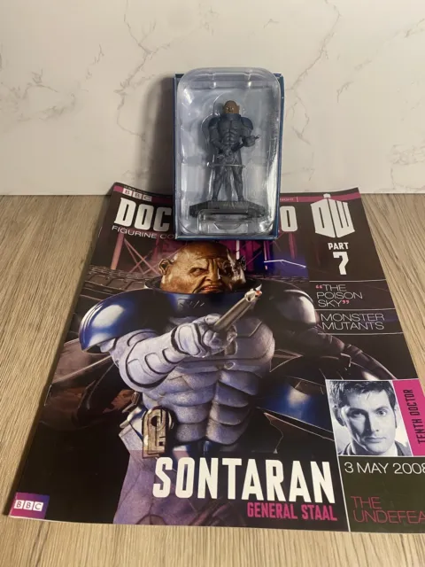 Doctor Who Eaglemoss Figurine Collection Issue 7 Sontaran General Stall Magazine