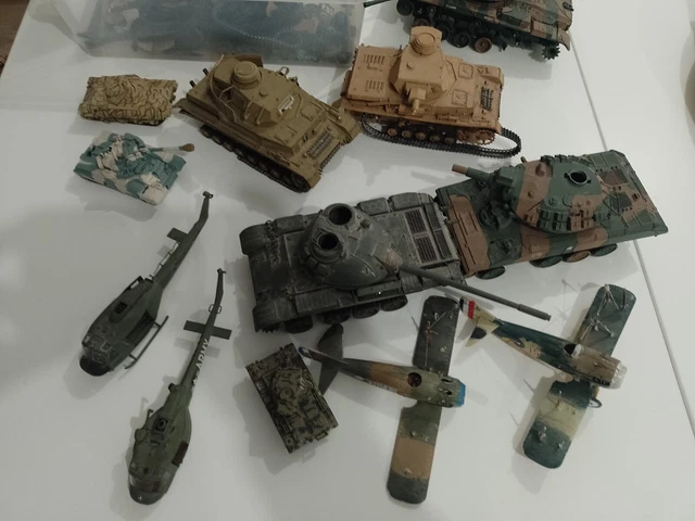 Lot De Maquettes De Chars Soviétiques 39/45 – 1/72 – Montées – Occasion