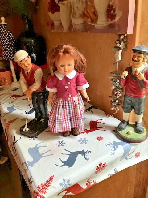 Poupée Ancienne Émilie à Frange - Petitcollin 2001 - Avec Boîte D'origine