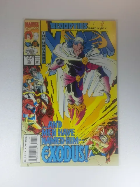 The Uncanny X-Men #307 Marvel Comics 1993 Bloodties Part 4 Avengers Crossover