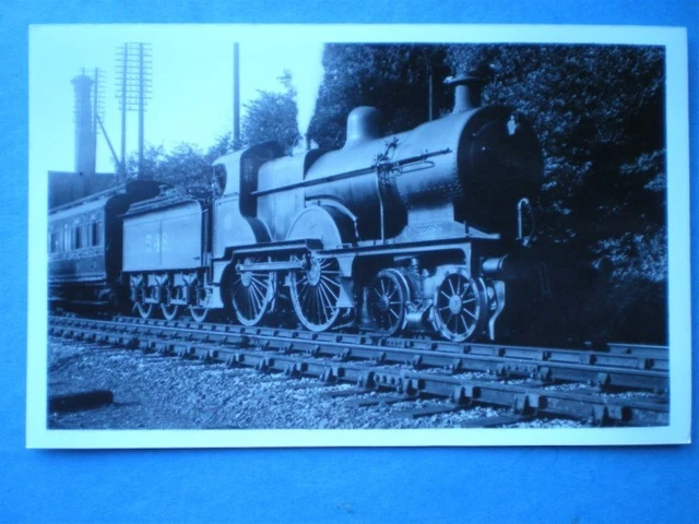PHOTO LMS Johnson Class 2P 4-4-0 Loco 548 At Radlett £2.25 - PicClick UK