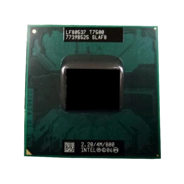 Intel Core 2 Duo T7500 2.20 GHz 4M L2 Cach&eacute; 800MHz FSB Socket P Procesador M&oacute;vil