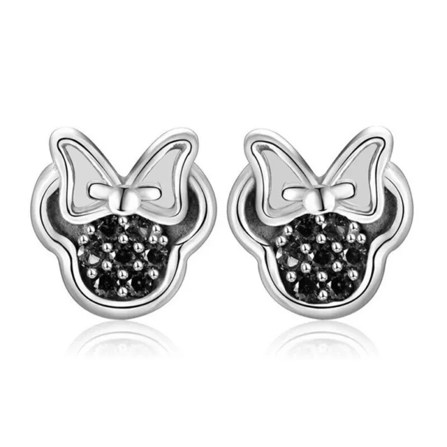 Fashion Jewelry Stud Earrings Children Girls Kids Minnie Mouse Shaped TK1-2