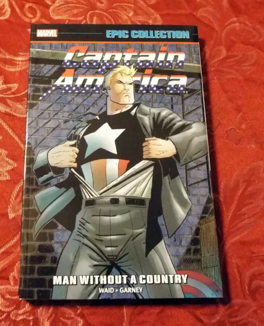 Captain America Epic Collection Vol 22 Man Without A Country Marvel TPB Garney