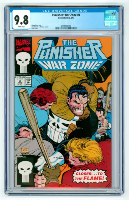 The Punisher War Zone #4 Marvel Comics ©1992 CGC 9.8