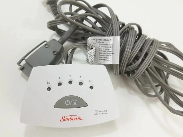 SINGLE SUNBEAM 3 Prong Electric Blanket Control Cord PAC-0595 Style Y85  $14.99 - PicClick