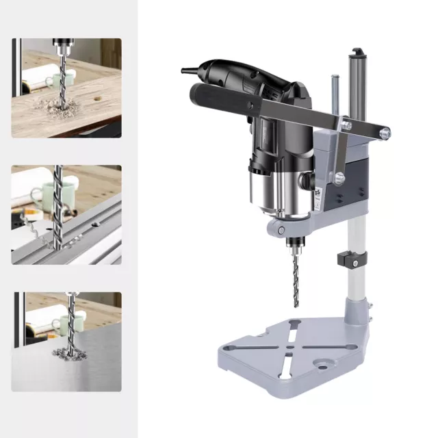 Bench Pillar Pedestal Clamp Drilling Collet Tools Micro Drill Press Table Tool