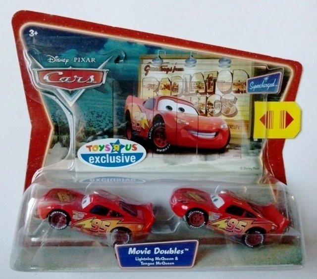 CARS LIGHTNING McQUEEN & TONGUE McQUEEN Mattel Disney Pixar TOYS R