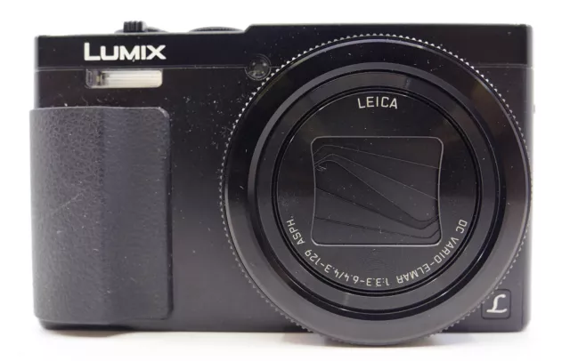 Panasonic Lumix DMC-TZ71 Digitalkamera schwarz + 16gb SD - Händler