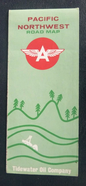 1963 Pacific Northwest Tidewater Flying A oil gas Washington Oregon Idaho Mont