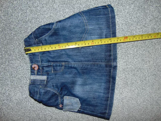 Bundle Mix, Girls' Denim Pinafore Dress & Skirt, Next, Age 2-3 Years, VGC 3