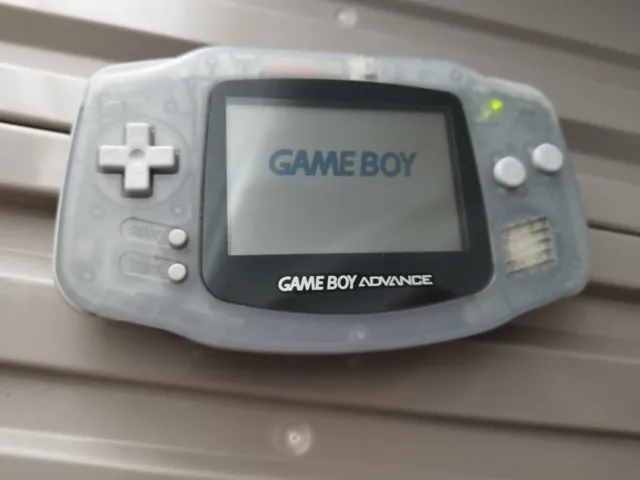 Console jeux vidéo Nintendo Game Boy Advance GBA occasion Transparent Fonctionne