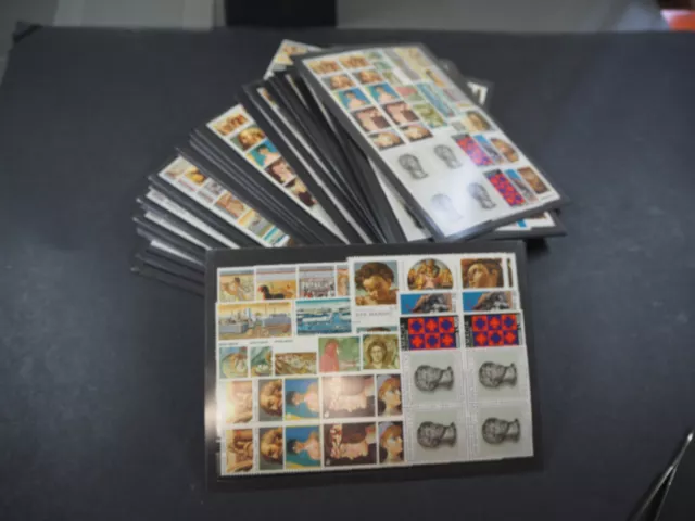 San Marino 1975, 120x kompletter Jahrgang, **/MNH, MiNr. 1083/1104, ME 960,-
