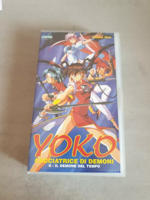 VHS Yoko la Chasseresse De Demoni Vol 2 Il Démon Del Temps YAMATO VIDEO Nouveau