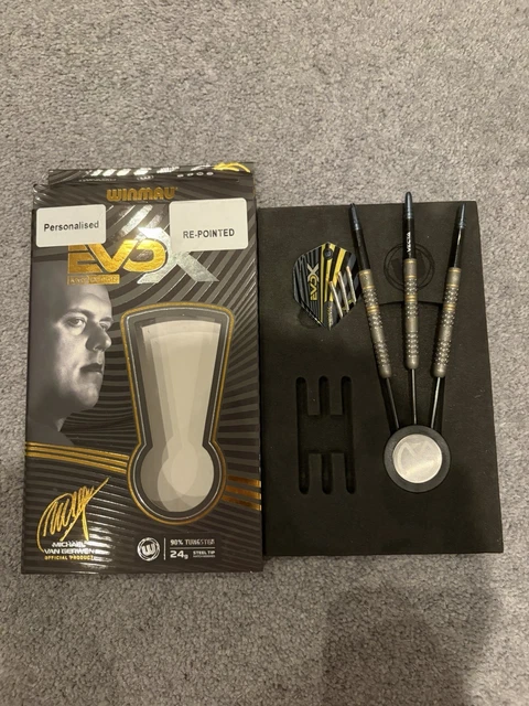 MVG Evo x Darts 24g Michael van gerwen Winmau Pdc 90% tungsten
