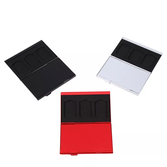 12 Slots Aluminium Box Case For Micro SD Card And TF Card Holder QCS 3