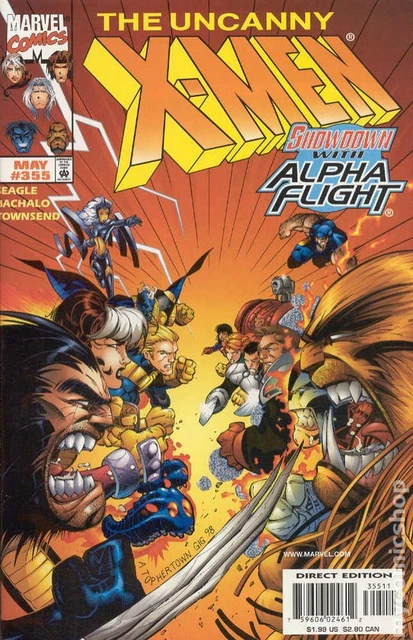 Uncanny X-Men #355 VF 1998 Stock Image
