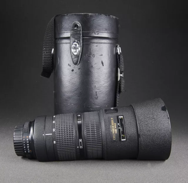 Nikon AF Zoom Nikkor 80-200 mm F 2.8 D ED Objektiv Drehzoom Sehr Guter Zustand