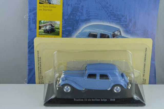 N°58 Traction 15 Six Belge 1949