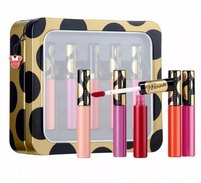 New Sephora Disney Minnie Mouse Shine Lipgloss Lip Stain Rare