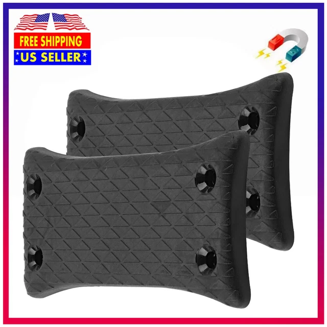 2Pcs 50lbs Gun Magnet Mount Magnetic Holder Concealed Pistol For Car Desk Bed
