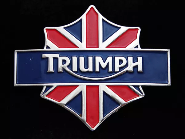 Pc13146 Really Nice **Triumph** Motorcycles Sports Car Belt Buckle